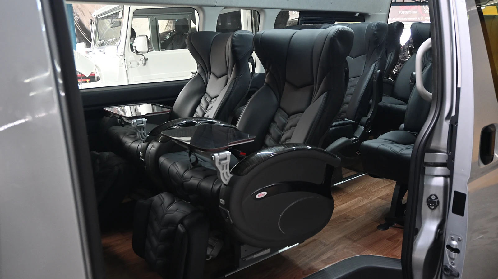 Custom best sale hiace interior