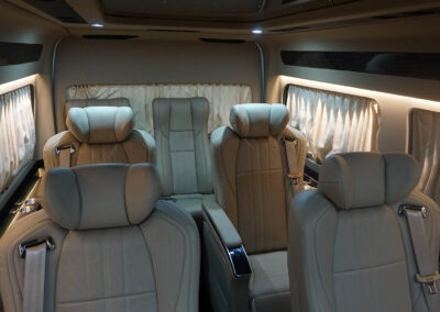 Hiace VIP Interior Seat Configuration