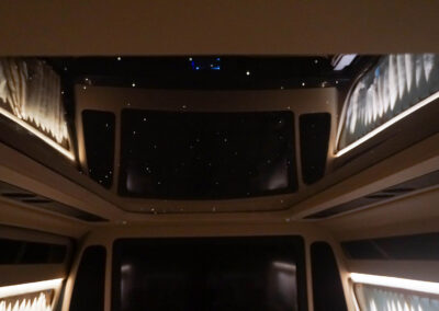 Hiace VIP Interior Starlight Back